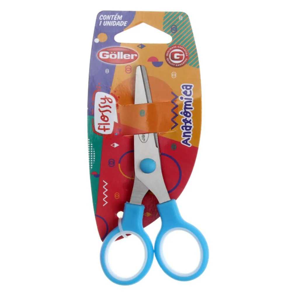 TESOURA ESCOLAR GOLLER FLOSSY